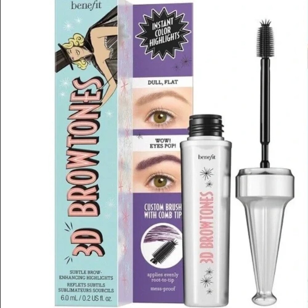 ⭐️HOST PICK⭐ Benefit Cosmetics: 3D Browtones Brow Highlights - Rich Purple